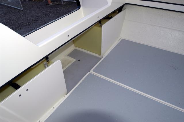 Optional C-Dory floorboards in place (not my boat)
