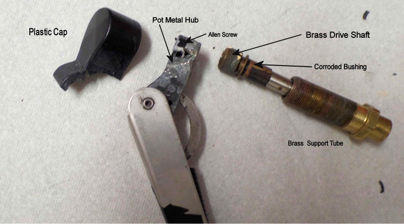 Original Arm and Drive Shaft
