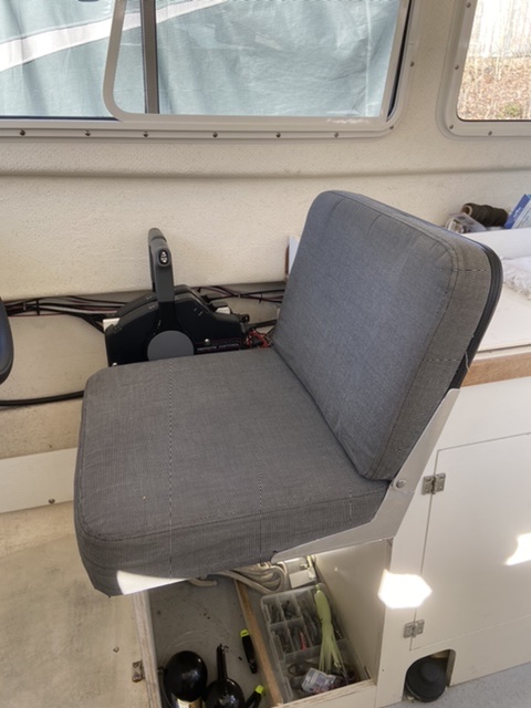 Original seat, getting ragged