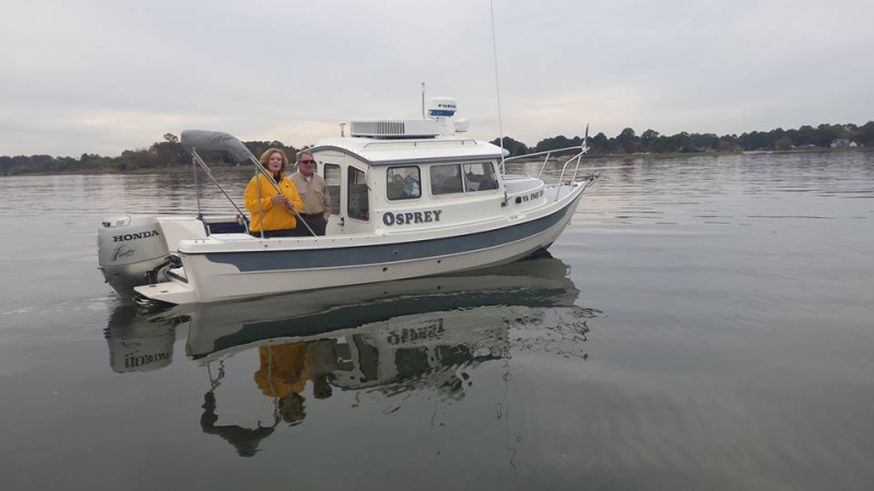 OSPREY's crew at the end of the trip