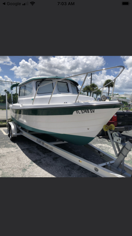 Our 23 ft C Dory Venture