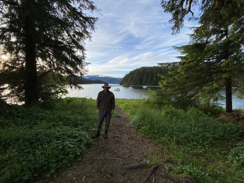 Our anchorage Hoonah Sound