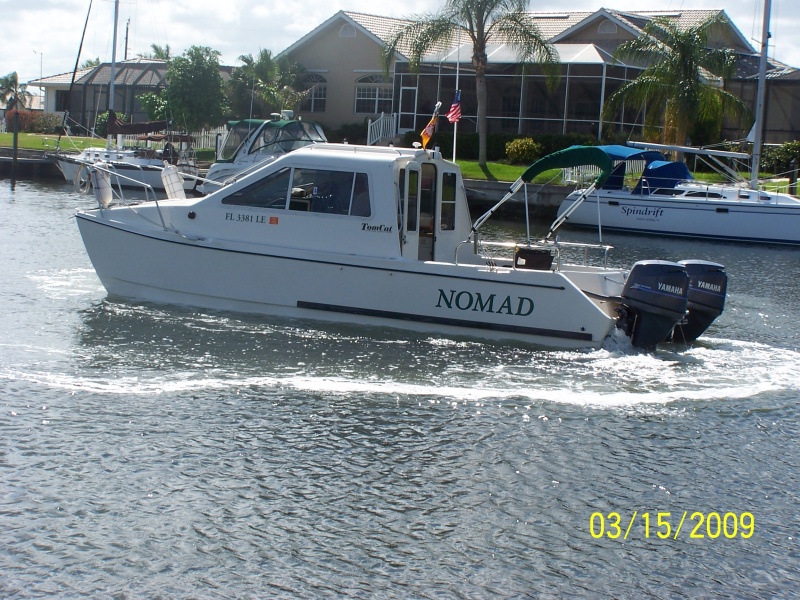 Our current boat is a 1999 C-Dory TomCat.  I had been looking for one of these for min. 5 years before we found this one.  Now we are talking about when we fully retire, trailering back to the areas of the Loop that we liked the best and doing them over again plus many other inland rivers and lakes.