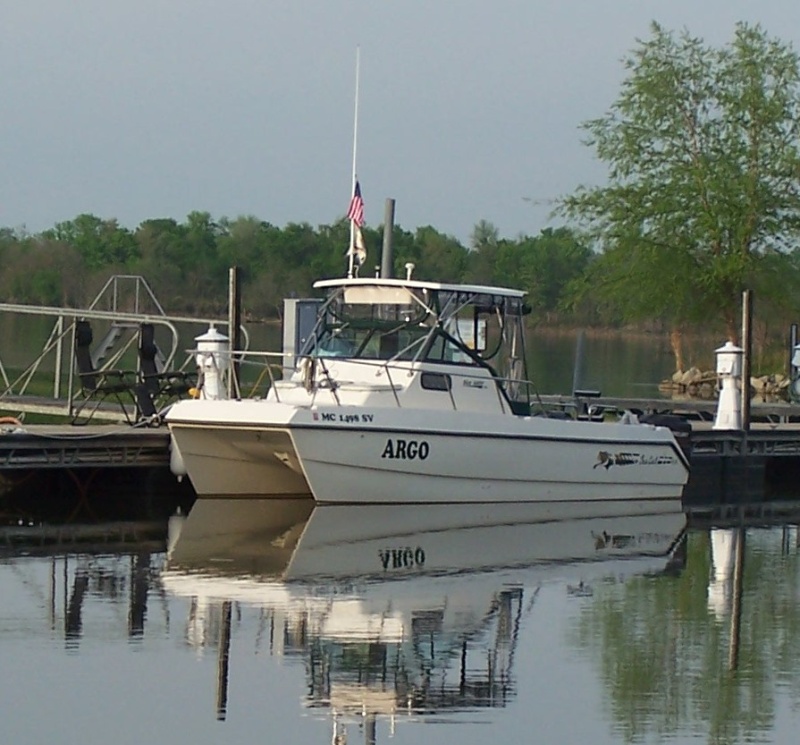 Our fourth big boat.  A 1997 26' Sea Cat was used to complete the last leg of our Great Circle Loop, about 1000 miles including crossing the gulf.