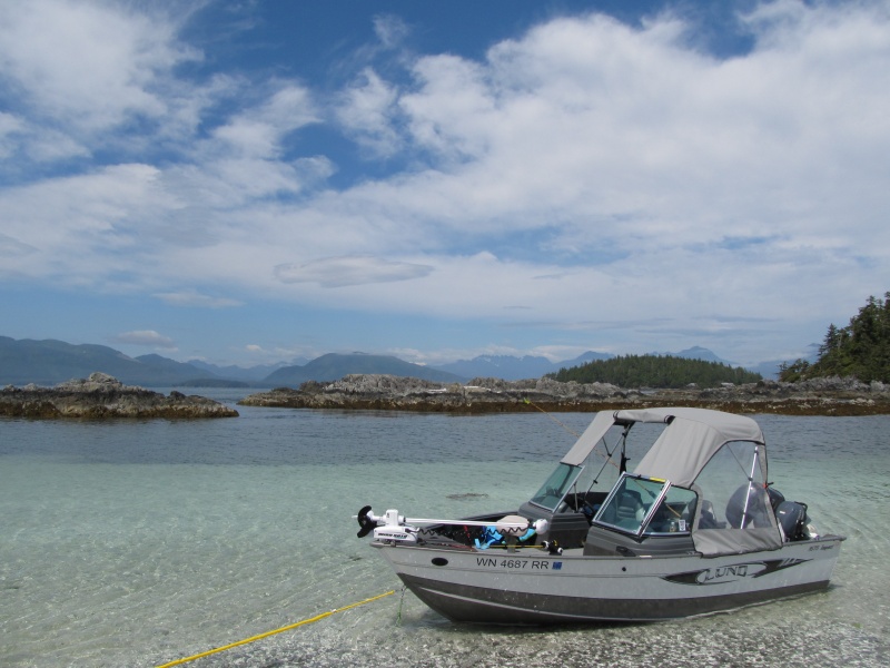 Our Impact 1675 Sport (nice boat for this trip)