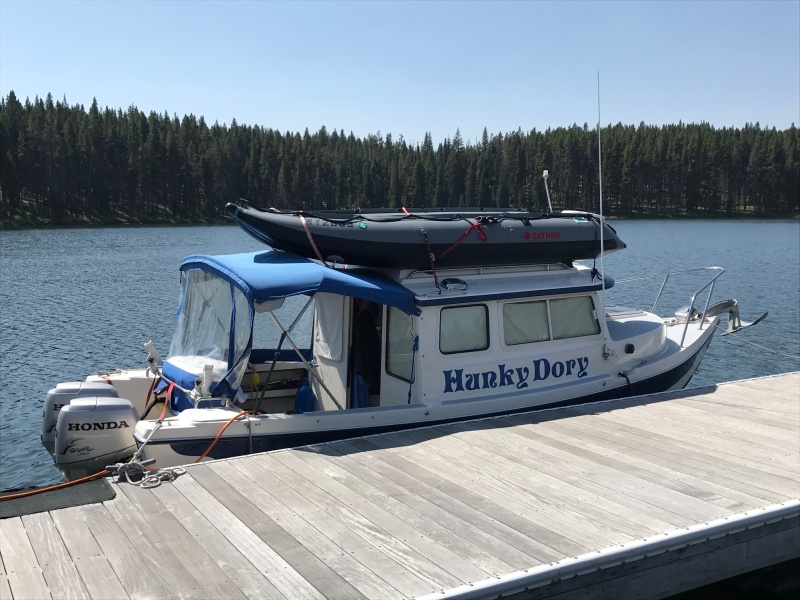 Our new Kaboat 13 replacing the 12 footer.  We both prefer its stability & extra room with the additional weight manageable.