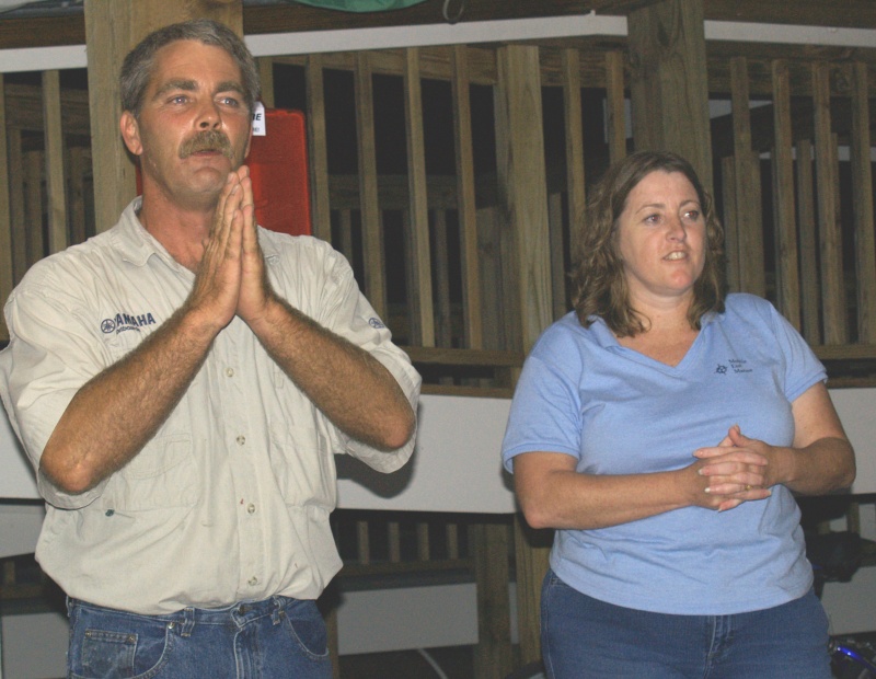Our wonderful hosts, Gene and Carrie