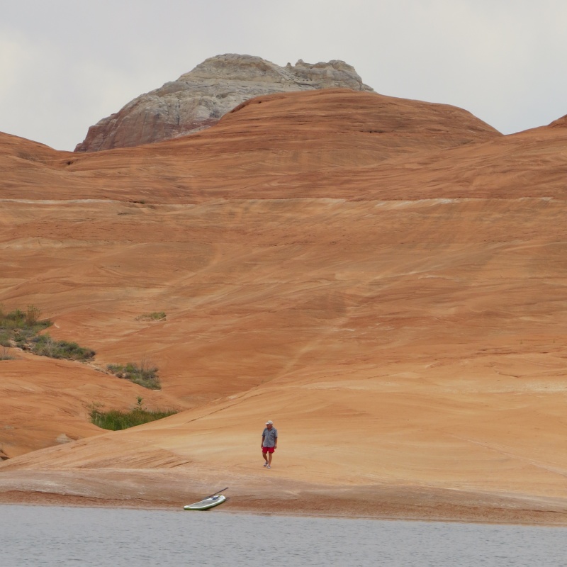 Out for a paddle and a walk-a-bout in Kane Wash