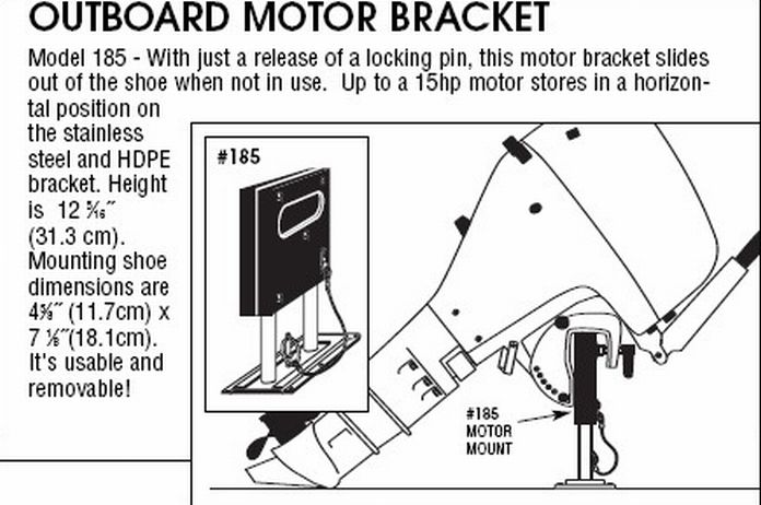 OUTBOARD MOTOR BRACKET