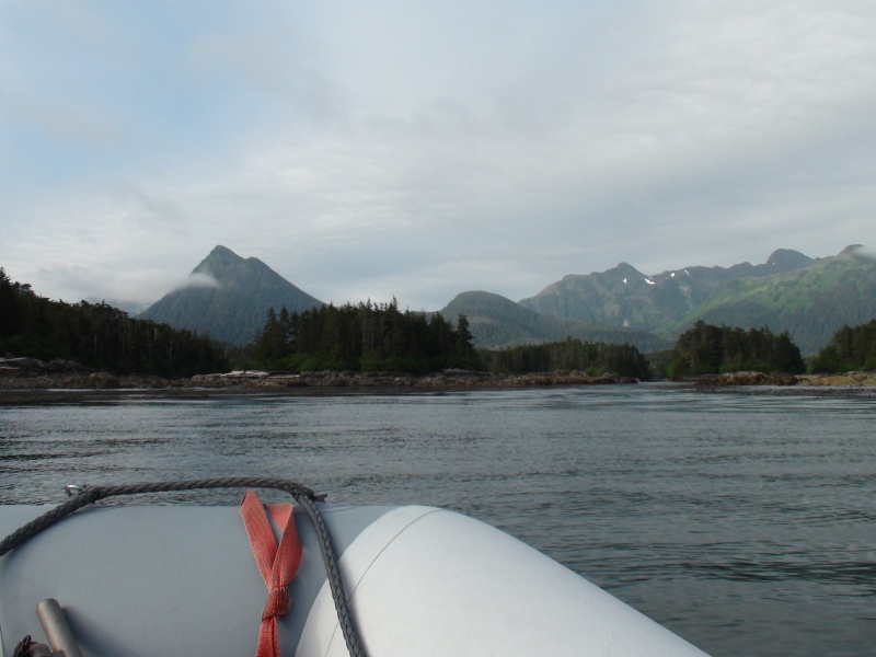 Outside entry to Mirror Harbor from ride in dingy