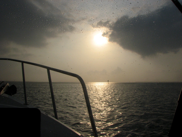 Overcast, but warm