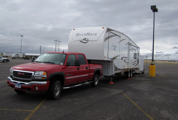Overnight in a casino lot