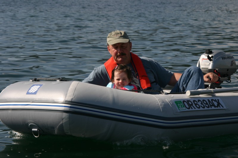 Paka and Regan in the Dink