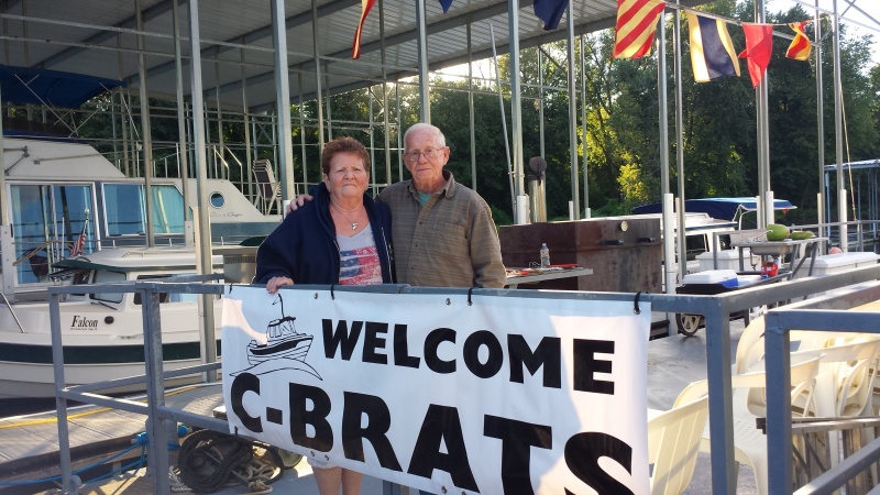 Pat and Ken (Pelican), our wonderful hosts for the gathering.