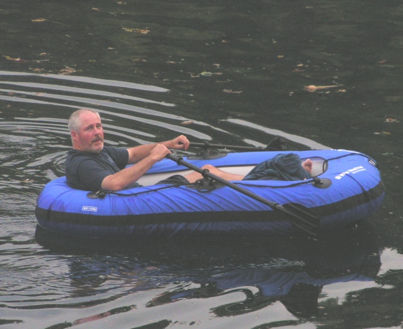 (Pat Anderson) Brock (Bambina) Rowing at Prideaux Haven 9-13-05