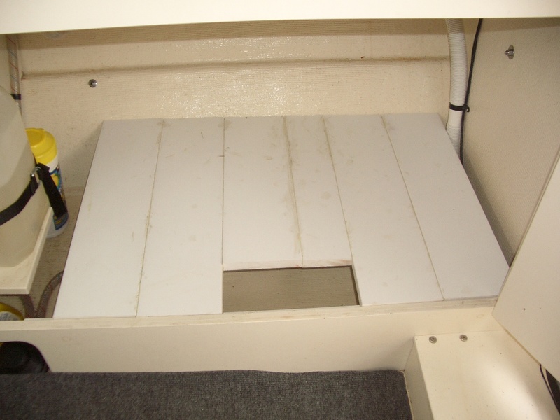 (Pat Anderson) Floor under galley