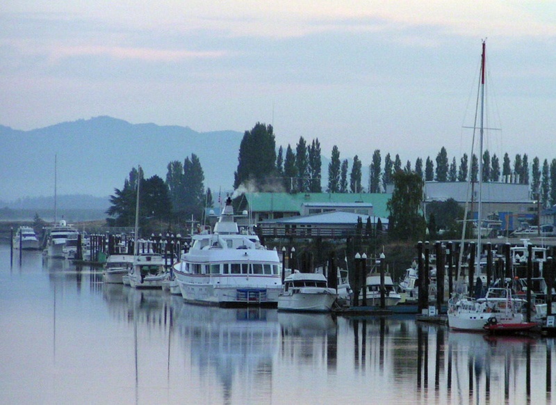 (Pat Anderson) LaConner Waterfront Sunrise