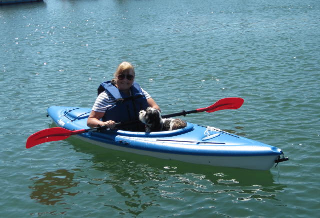 Patty and Baxter in New Pelican Pursuit