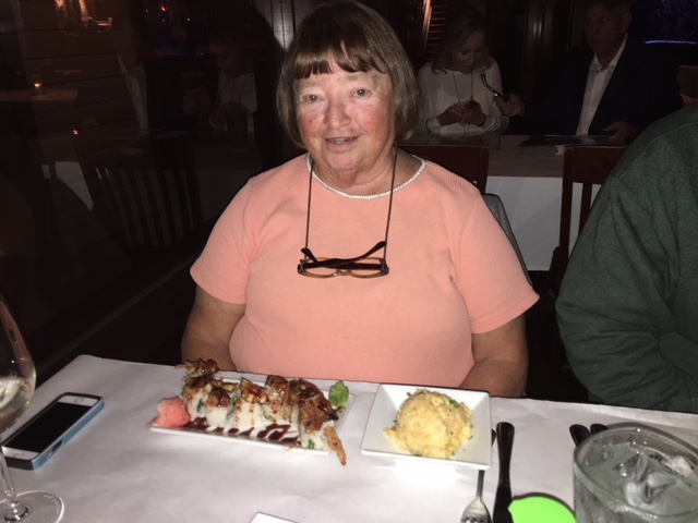 Patty has her choice of \"Birthday feast\" a few days late!