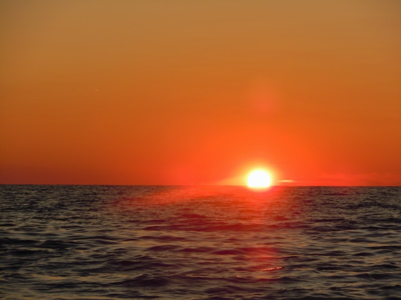 Pelee Island, ON sunset.