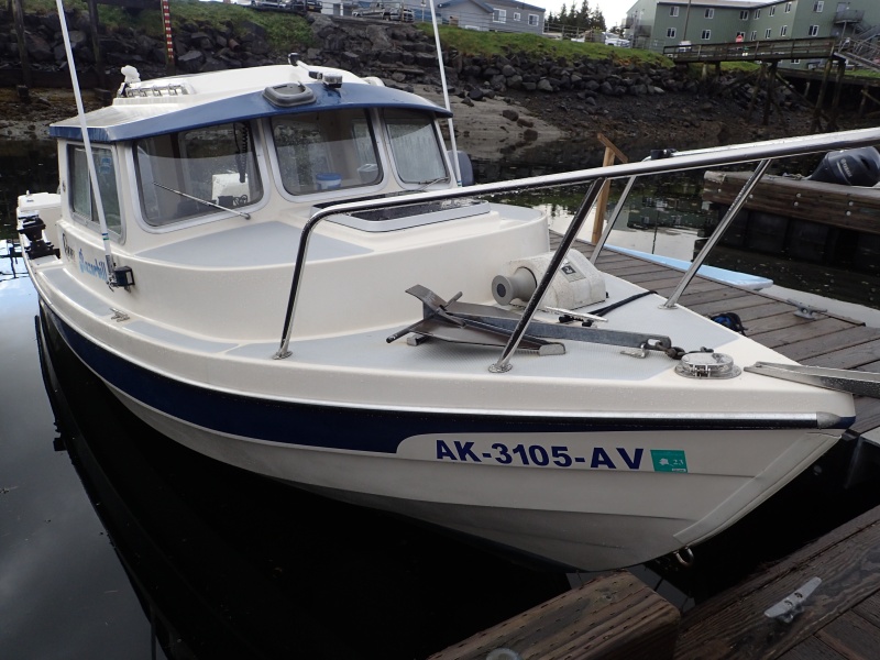 Petersburg C-Dory, "Razorbill."  Petersburg May, 2021 P5220028