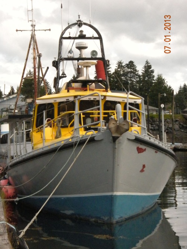 Petersburg - July 2013 - "Polar Bound" provisioning for yet another Northwest Passage voyage. DSCN4243