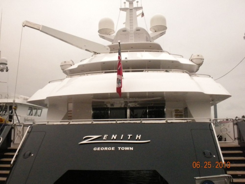 Petersburg - July 2013 - "Zenith" from the stern.