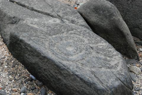 Petroglyphs in Wrangell