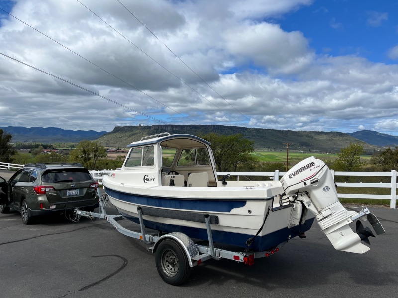 Picking her up near Medford Oregon