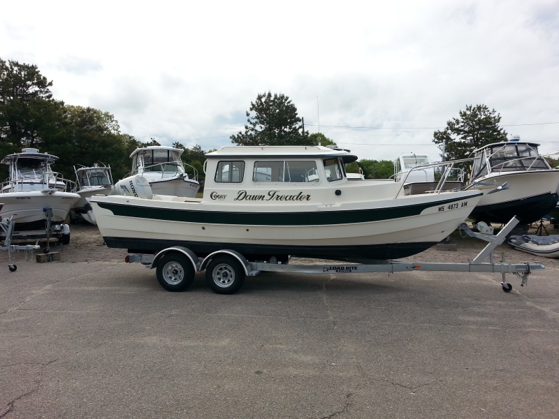 Picking up New boat up in Mass.