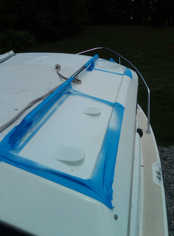 pitch pockets on cabin roof for carrier