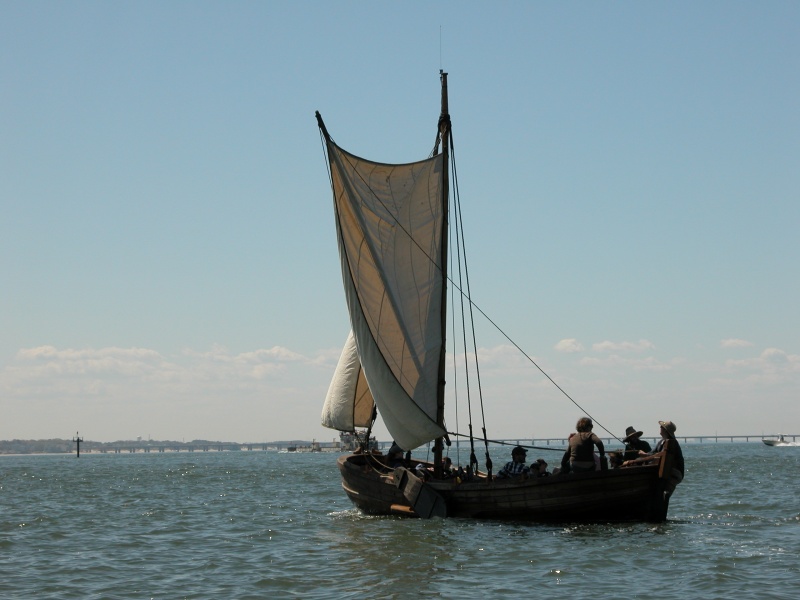 Pixs of replica of John Smith's Shallop taken 4/19/2007
