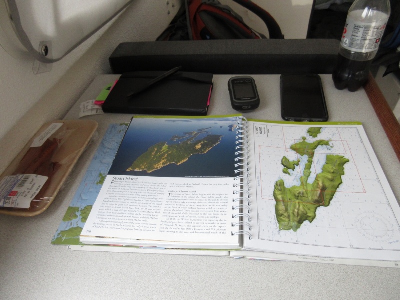 Planning my hike to Turn Point light house