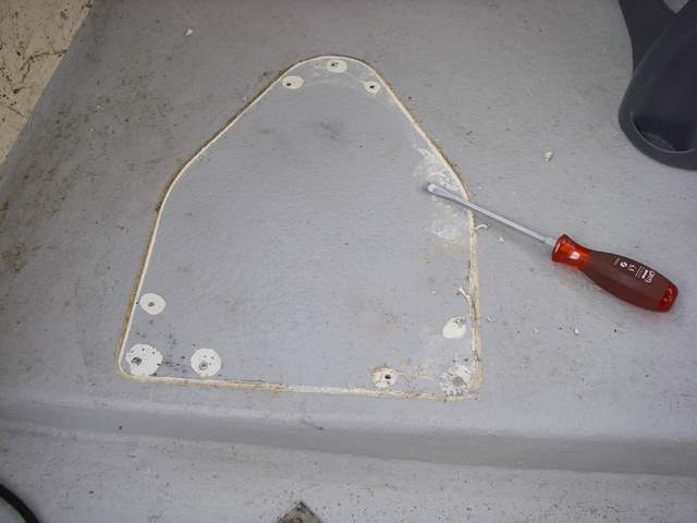Plate removed.