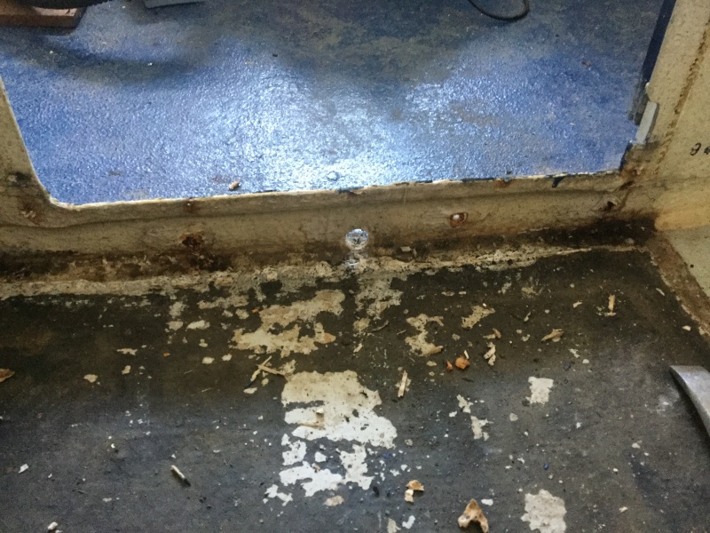 Plate removed