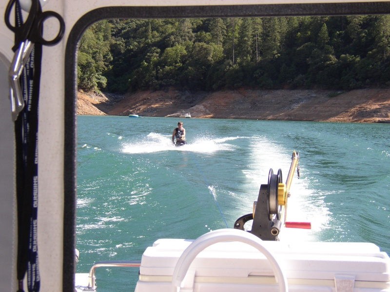 Play time on Shasta Lake
