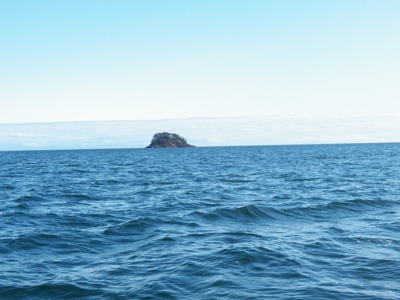 Plenty of small remote islets in Hecate Straight.