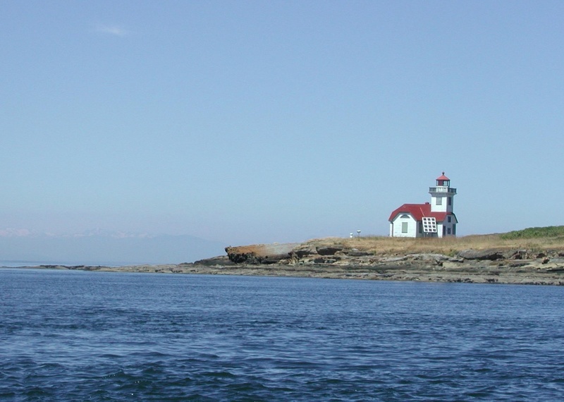 Point Alden Lighthouse, Patos Island, 6-28-03