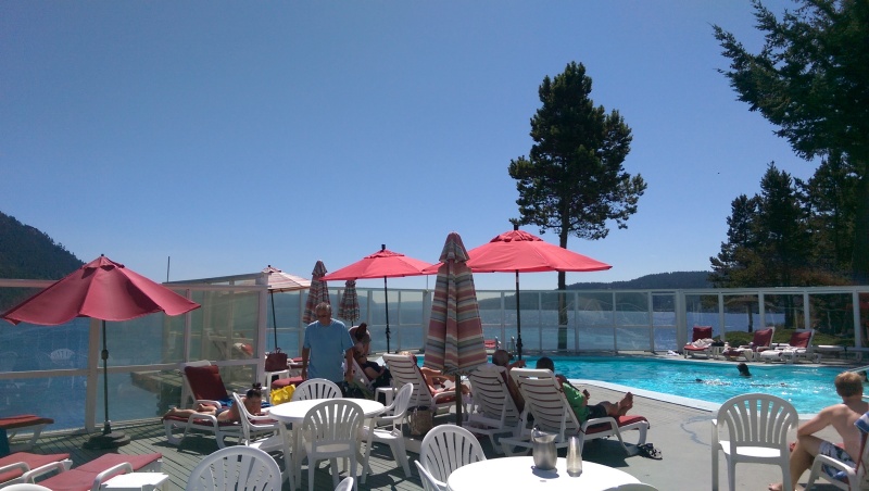 Pool Time at Rosario Resort / Orcas Island