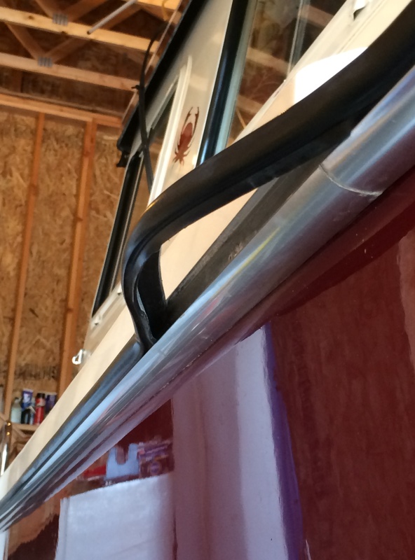 Popped Out Rub Rail