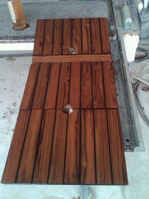 port floor hatches finished