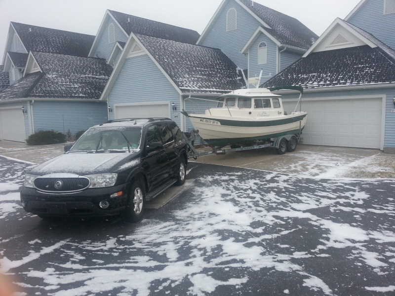 Port Huron MI 28dg and snowing