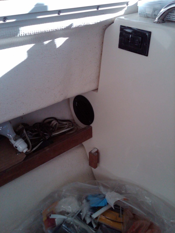 port side cabin grille