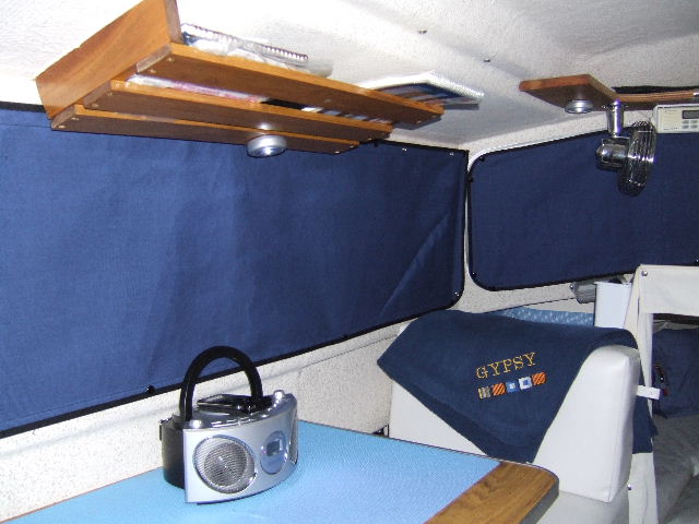 port side privacy curtain