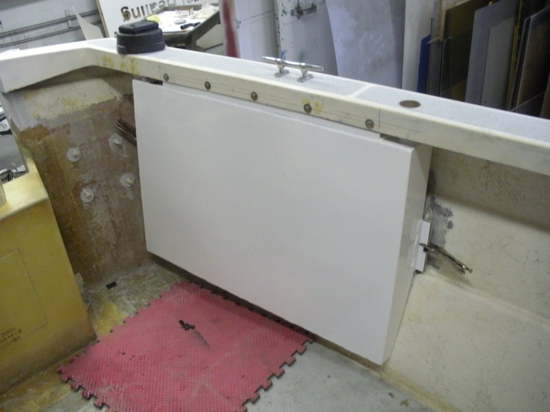 port tank mocked up so i can cut all the lines to length and start mounting all the components