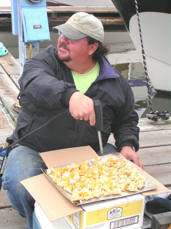 Portable Broiler in Action