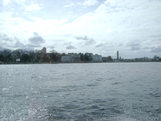 Portsmouth Naval Hospital, just off the marina.