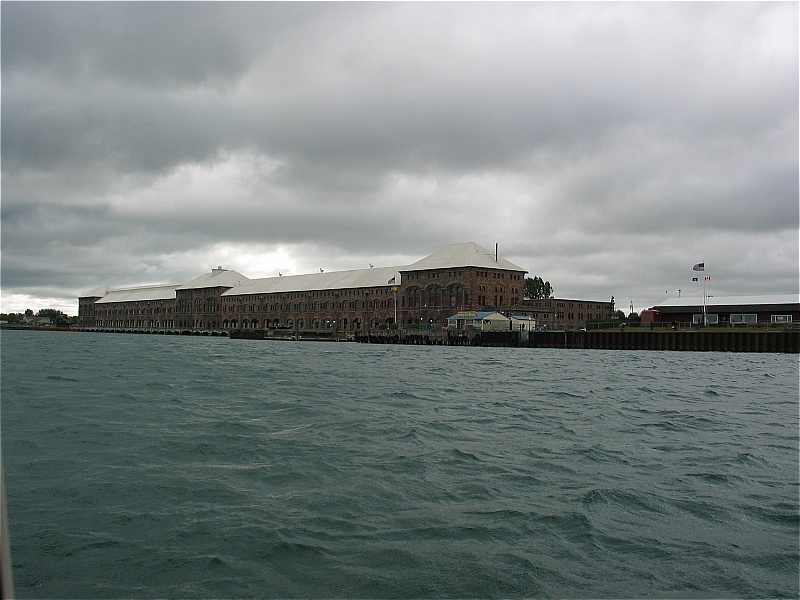 Power plant and fishing hole