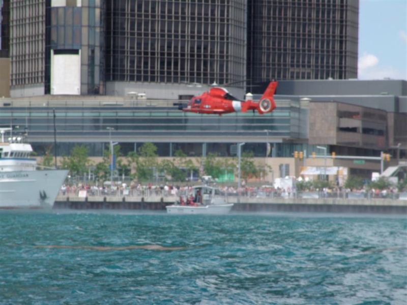 Practice manuvers for the Riverfest.