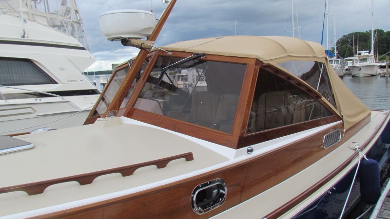 Pretty fierce looking motor boat